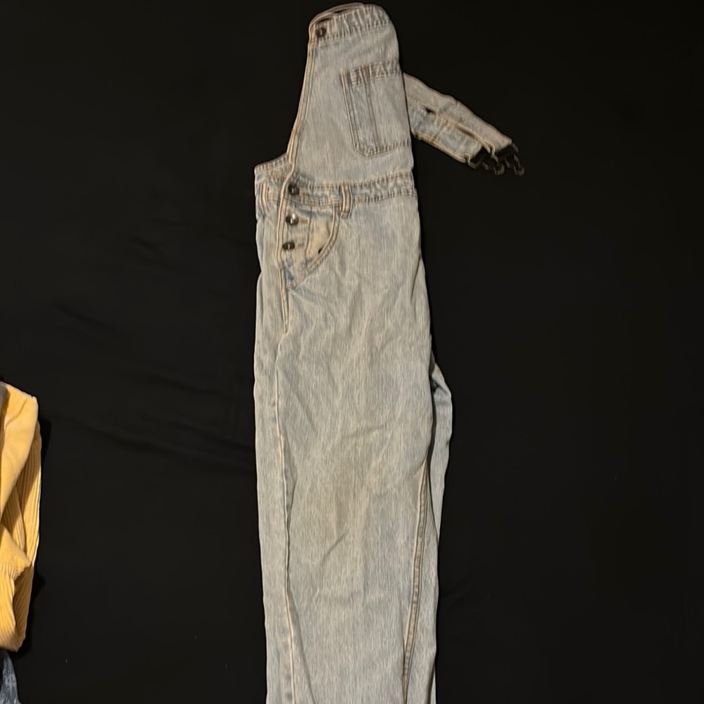 Light Blue Denim Overalls